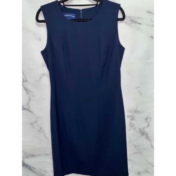 Charter Club Navy Blue Dress - Picture 1 of 7